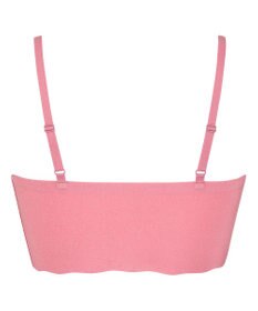 WACOAL 【GOCOCi ゴコチ】 ノンワイヤー ハーフトップ 伸びのよい素材を使用 ムレにくく快適 フラット仕上げ ホックなし ブラトップ レディース CGG220 /ワコール