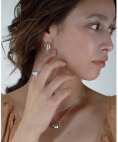 yoaa シルバー925 ミングル ピアス