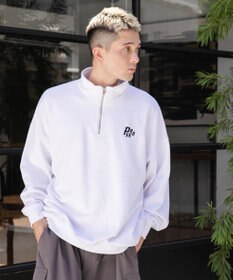 WEGO ヘビーウエイトハーフZIPワンポイントPO