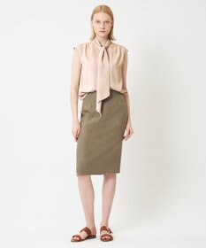 BEIGE， 【WEB限定・S-size】ZEKOLVA / ボウタイブラウス