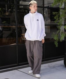 WEGO ヘビーウエイトハーフZIPワンポイントPO