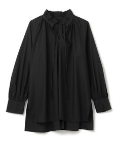 UNFILO ギャザーオーバーブラウス