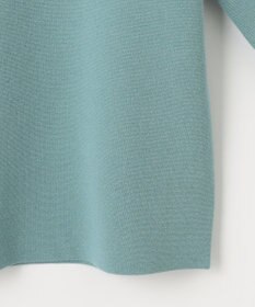 自由区 L 【アンサンブル対応・洗える】レーヨンストレッチ7分袖 ニット