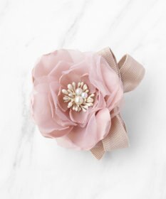 TOCCA ATELIER SENKA SHEER FLOWER COSAGE コサージュ ピンク系