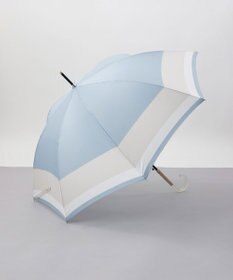 AURORA JILL STUART ジル スチュアート バイカラー柄 ジャンプ式耐風雨傘（長傘）