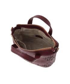 genten アーガイルカットワーク 2wayバッグ