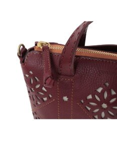 genten アーガイルカットワーク 2wayバッグ