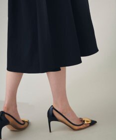 GRACE CONTINENTAL ジップディテールワンピース