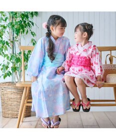 Mother garden マザーガーデン 2024 ワンピース 浴衣 《ユニコーン ミルキーウェイ柄》 100/110/120/130/140