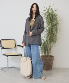 AMERICAN HOLIC スタッズポケットA4トートバッグ