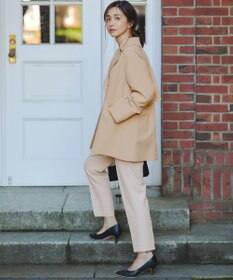 ANY SIS 【2WAY】エレカジストレッチミドルトレンチ コート