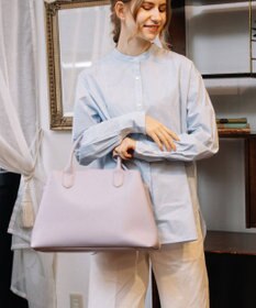 UNBILLION perche 山羊革A4トートバッグ