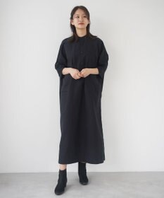 WHITE MAILS 【Kanocoコラボ】ビッグシルエット ワンピース＜洗える・抗菌・消臭・速乾・UVケア＞