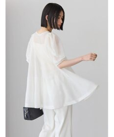 AMERICAN HOLIC ボリュームスリーブティアードニットチュニック