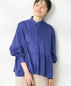 CRAFT STANDARD BOUTIQUE ペプラムブラウス（長袖）