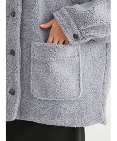 Green Parks 衿付きボアブルゾン