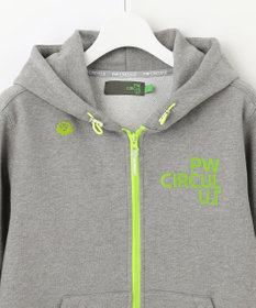 PW CIRCULUS 【WOMEN】アスレジャー 裏毛 ジップアップ パーカー