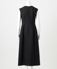 23区 S 【エステータ】ウールダブルジョーゼット ドレス