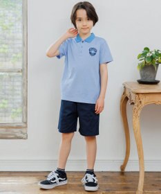 J.PRESS KIDS 【140-170cm】エンブレムポロシャツ