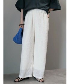 AMERICAN HOLIC 刺繍スクエアパンツ