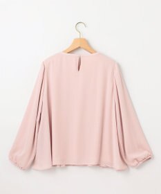 組曲 S 【WEB限定】ジョーゼットシフォンプリーツ ブラウス