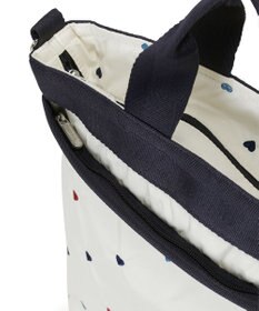 LeSportsac BUCKET TOTE/トリコロールハートエンブロイダリー