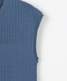 ANY SIS L 【洗える】レーシ－ディテールフレンチ ニット