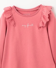 ANY KIDS 肩レース長袖Tシャツ