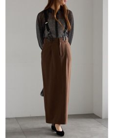 Te chichi シアーフラワーボリュームスリーブブラウス