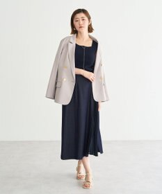 YECCA VECCA 2wayスクエアノースリーブニット