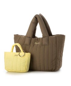 UNBILLION 【テレビ ドラマ着用アイテム】カシュカシュ cachecache / 親子キルティング刺繍トートバッグ