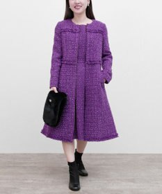 TOCCA 【消臭】SWEET TWINKLE ツイードコート