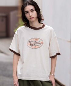 WEGO 【ユニセックス着用ITEM/MLサイズ展開】コンパクトフィットグラフィックリンガーT（SS）