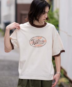 WEGO 【ユニセックス着用ITEM/MLサイズ展開】コンパクトフィットグラフィックリンガーT（SS）