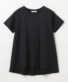 ANY L 【汗ジミ防止加工】シルケットスムースバックギャザーチュニック