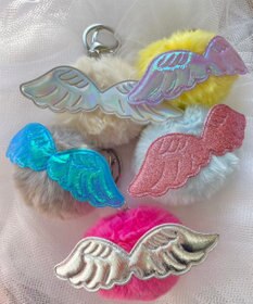 WEGO エンジェルきゅんモンスターぬいぐるみキーホルダー