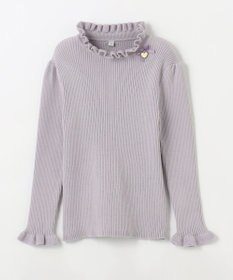 ANY KIDS 首フリルしあわせタッチニット