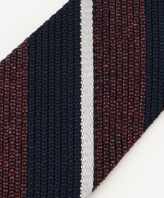 J.PRESS MEN 【KUSKA×J.PRESS ALL HANDMADE GRENADINE COLLECTION】レジメンタル ネクタイ