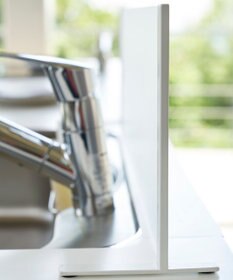 tower シンク水はね防止スタンド プレート ホワイト