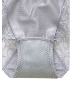 WACOAL サニタリーショーツ 【GOCOCi ゴコチ】 「普通~多い日」に対応 後ろまでしっかりカバー 羽付きナプキン対応 総レース 生理用ショーツ はきこみ丈あさめ レディース PGG198 /ワコール