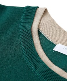 Green Parks 冷やっとすずやかレイヤーニットプルオーバ