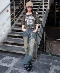 WEGO ドッキングドロストショートT