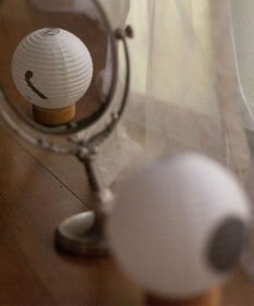 ちょうちん堂 【ころりどうぶつ】ブチ猫 BUCHI ちょうちん ライト