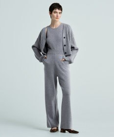 uncrave 【洗える】メリノウール ショートカーディガン（uncrave WHITE）