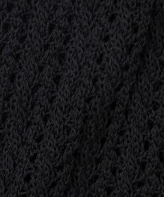 uncrave シースルーケーブルニット パンツ