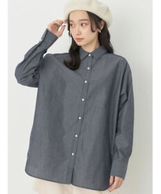 earth music&ecology レギュラーカラーシャツ