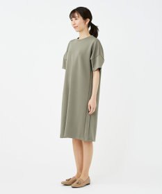 KASHIYAMA 【抗菌繊維】スタイリッシュジャージー オーバーサイズドレス