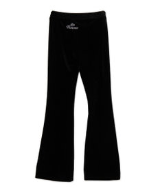 WEGO 【SETUP対応ITEM】ハイウエストベロアパンツ
