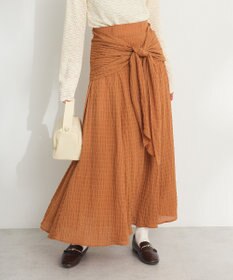 CRAFT STANDARD BOUTIQUE ツイストベルトフレアスカート