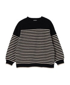 CRAFT STANDARD BOUTIQUE 洗えるモールニットボーダープルオーバー